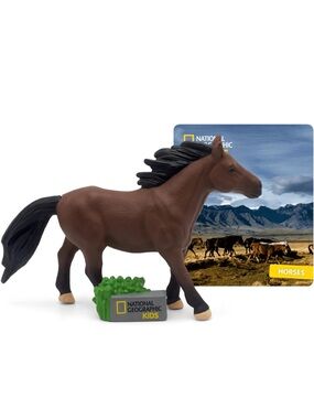 National Geographic Kids Horses Tonie - Red and Brown Packaging